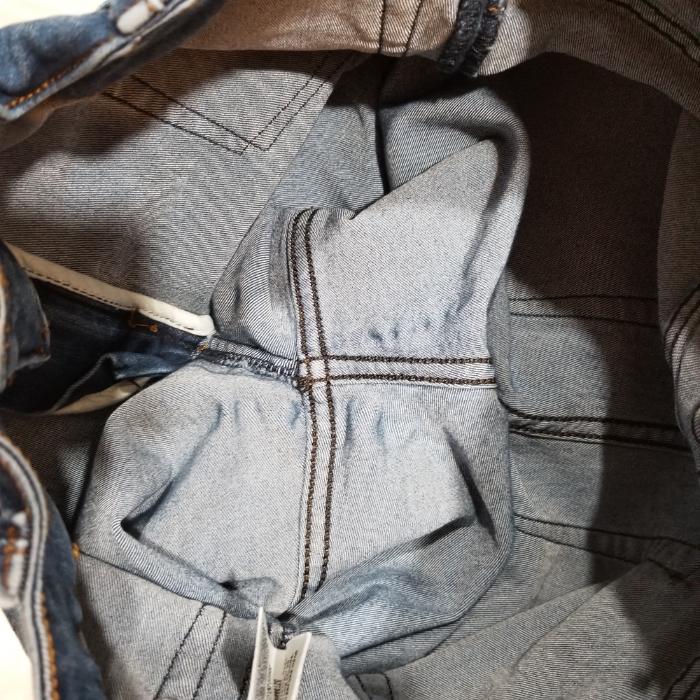 FREE PEOPLE Medium Blue Skinny jeans SIZE W27, With Pockets. - Picture 13 of 17